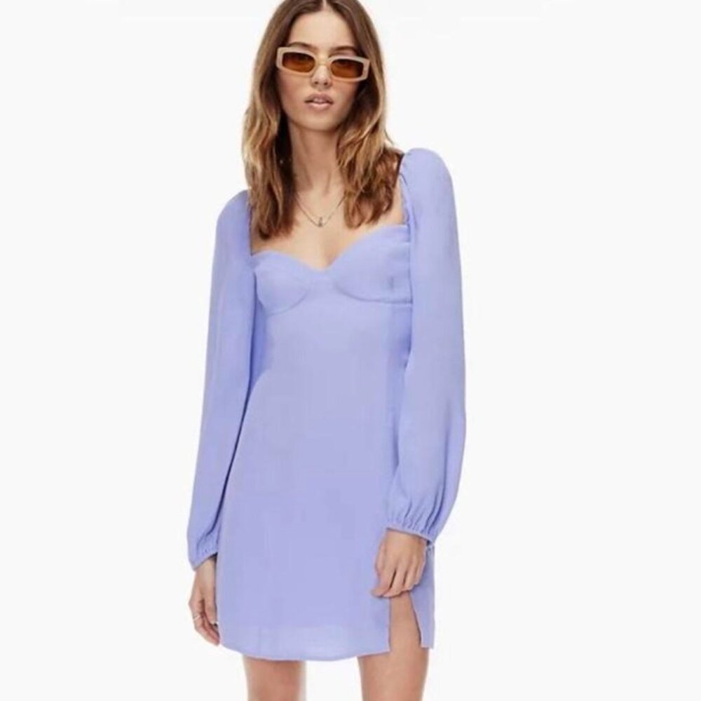 Wilfred Novella Dress, Soft Iris